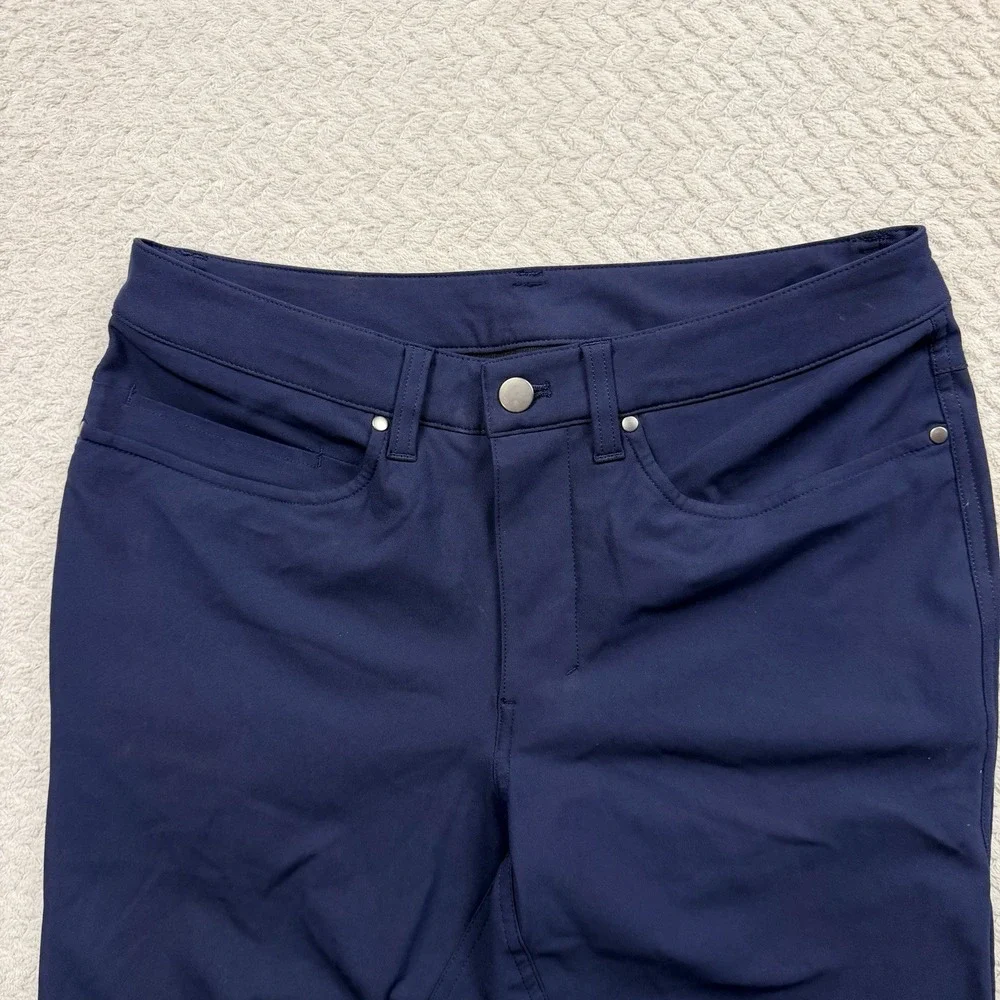 Lululemon Mens Pants 29 x 31 Straight Blue Commission ABC Performance Stretch